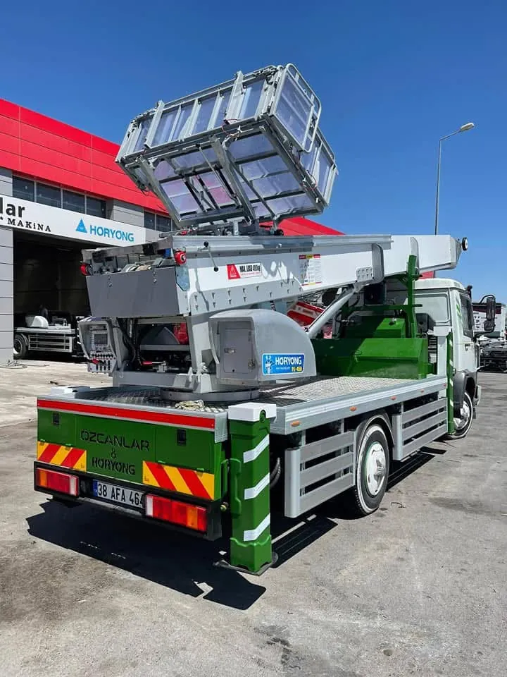 Öztürkler mobil asansör aracının yük platformu